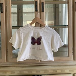 Mega Yacht louis vuitton butterfly crop top